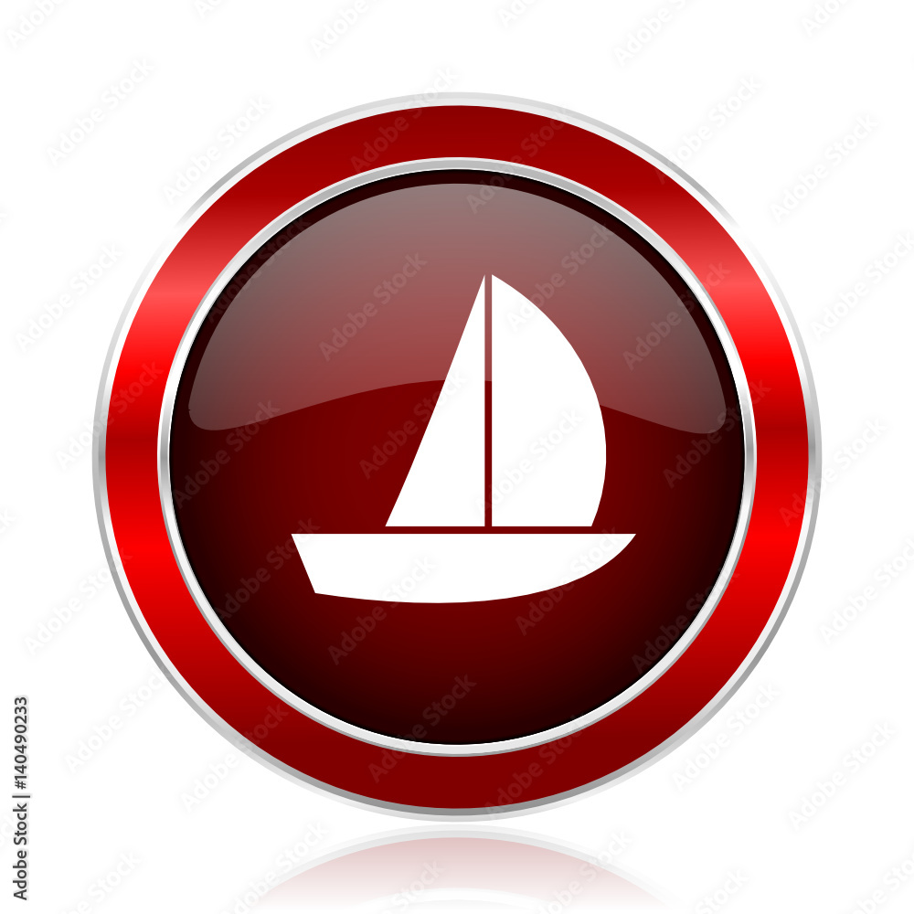 Sail vector icon.