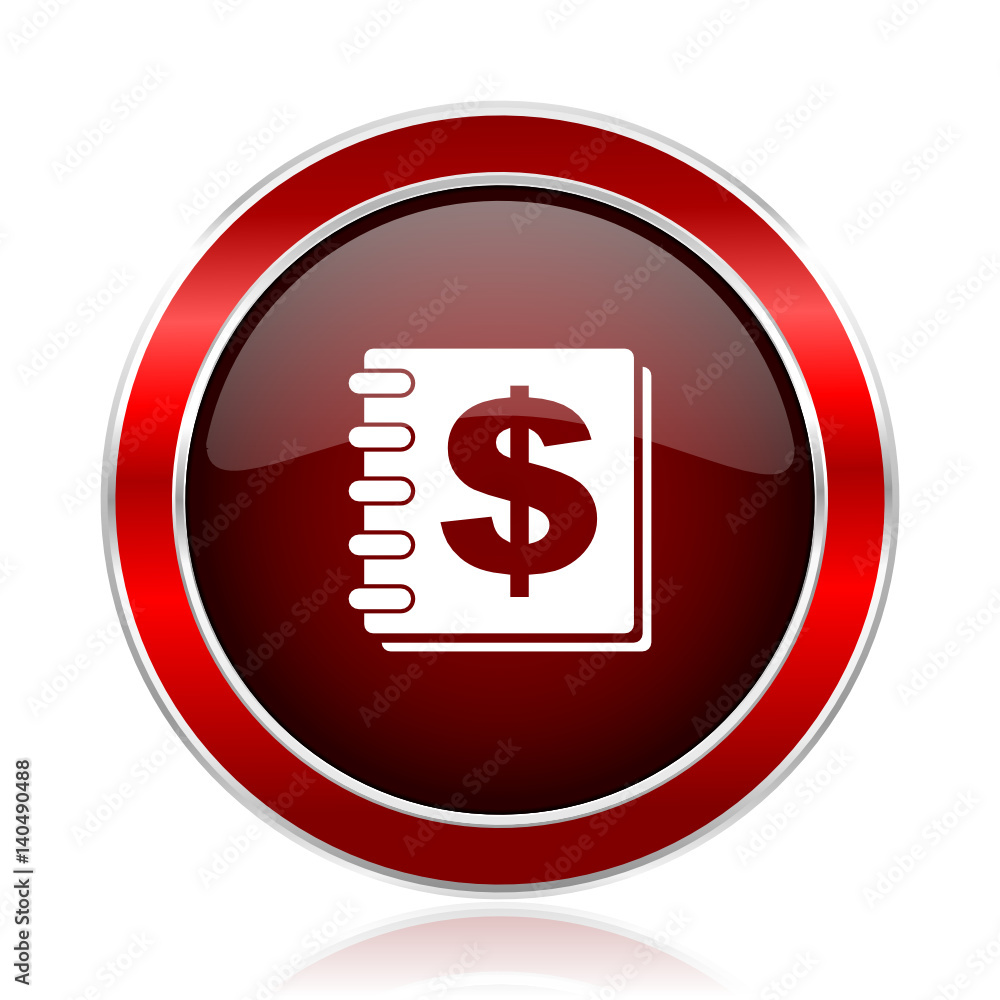 Money red round glossy metallic web and smartphone vector icon isolated on white background.
Money red round glossy metallic web and smartphone vector icon isolated on white background.