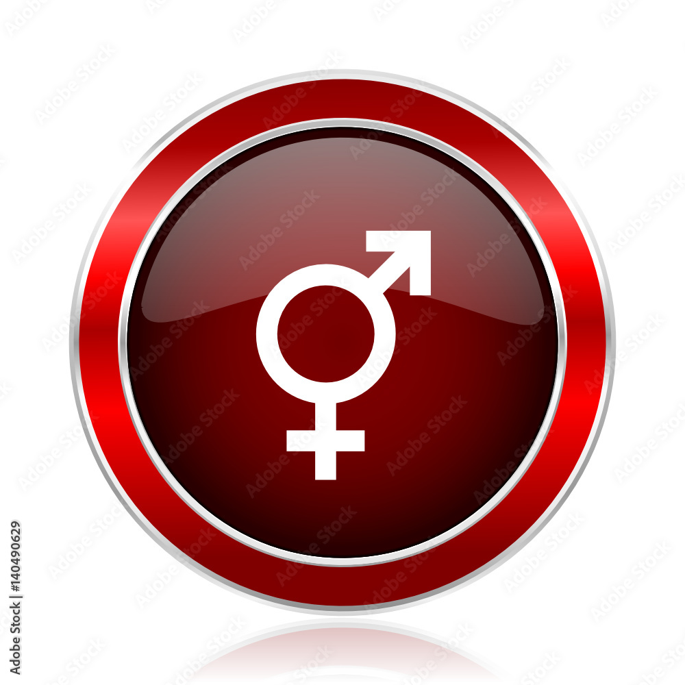 Sex red round glossy metallic web and smartphone vector icon isolated on white background.
Sex red round glossy metallic web and smartphone vector icon isolated on white background.