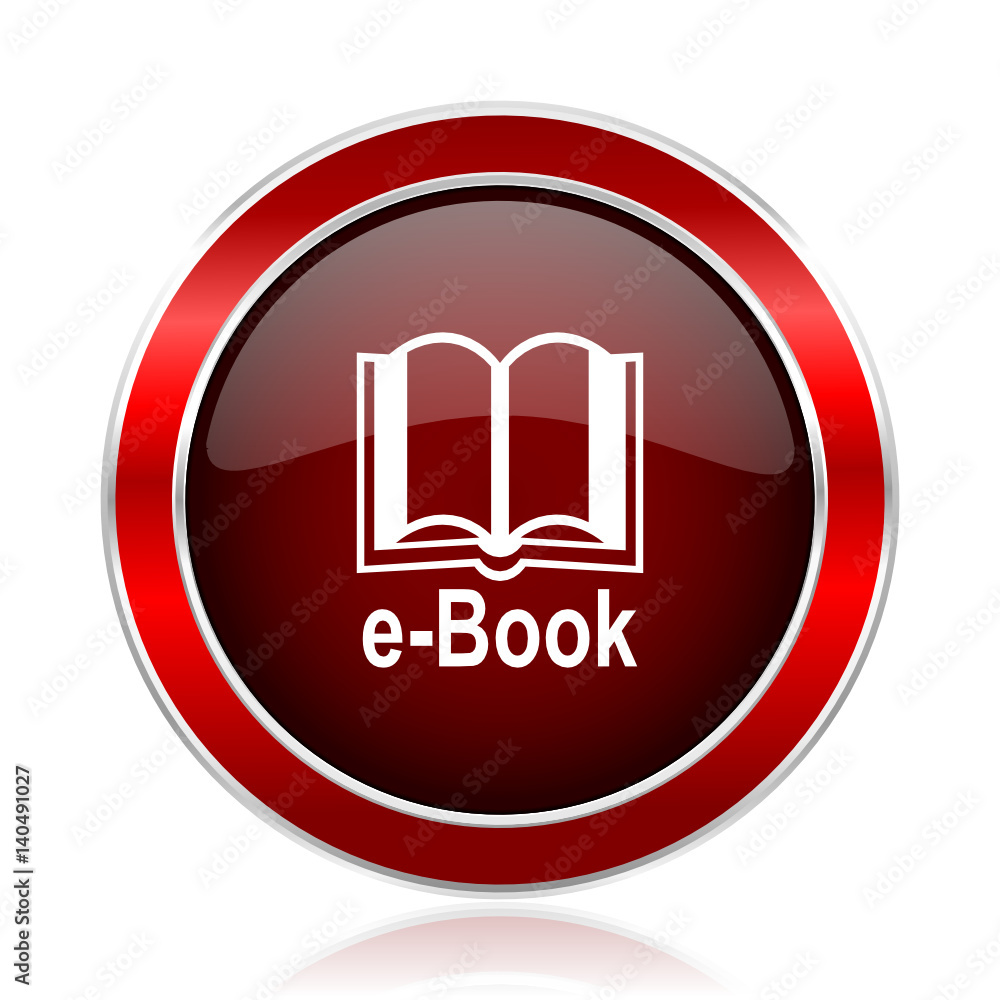 Book red round glossy metallic web and smartphone vector icon isolated on white background.
Book red round glossy metallic web and smartphone vector icon isolated on white background.