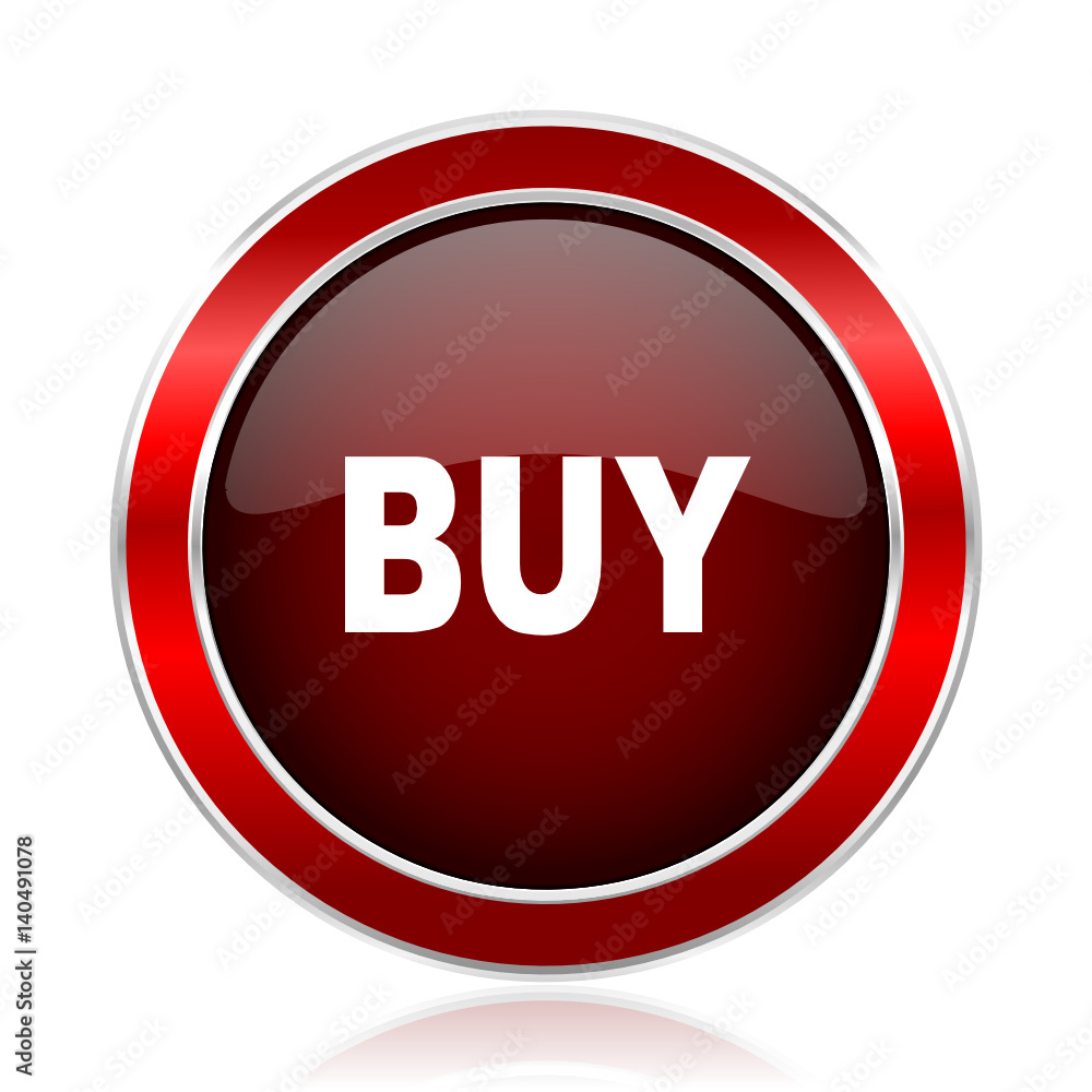 Buy red round glossy metallic web and smartphone vector icon isolated on white background.
Buy red round glossy metallic web and smartphone vector icon isolated on white background.