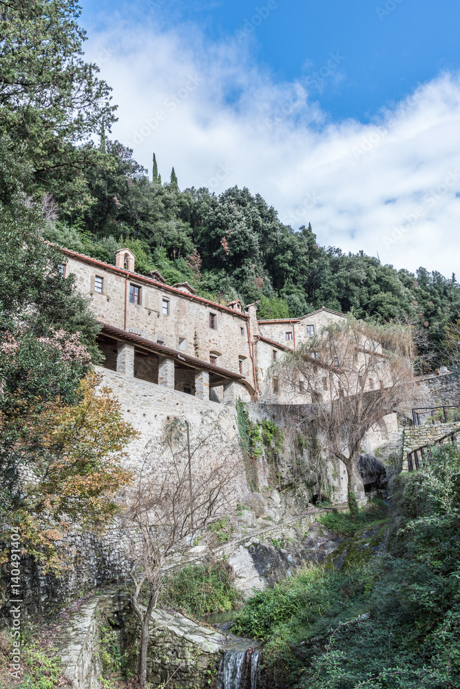 Sanctuary of Le Celle in Cortona Tuscany, Italy Sanctuary of Le Celle in Cortona Tuscany, Italy