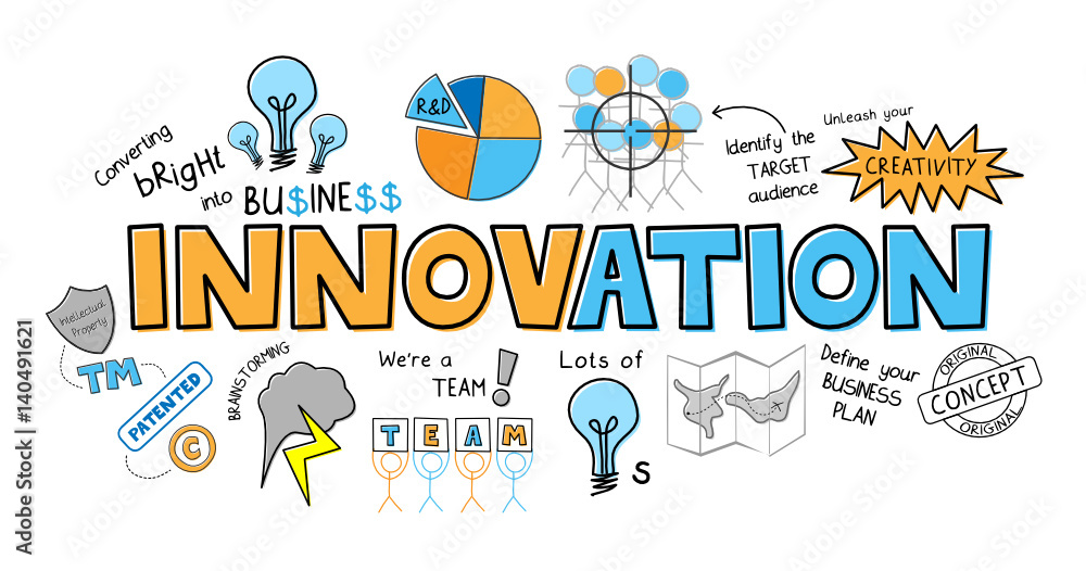 INNOVATION Vector Line Icons INNOVATION Vector Line Icons