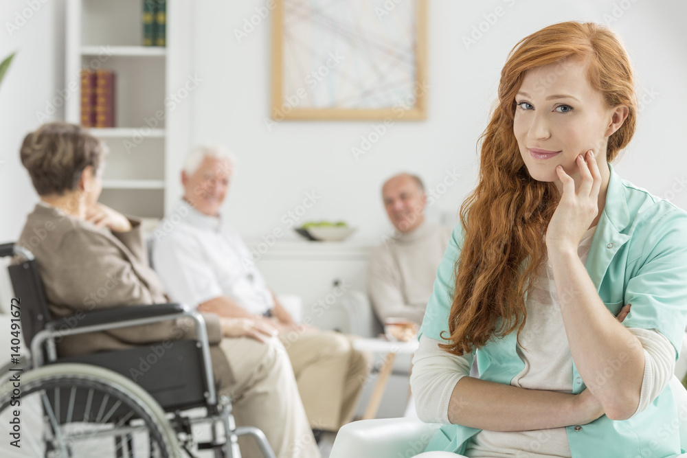 Carer in nursing home Carer in nursing home