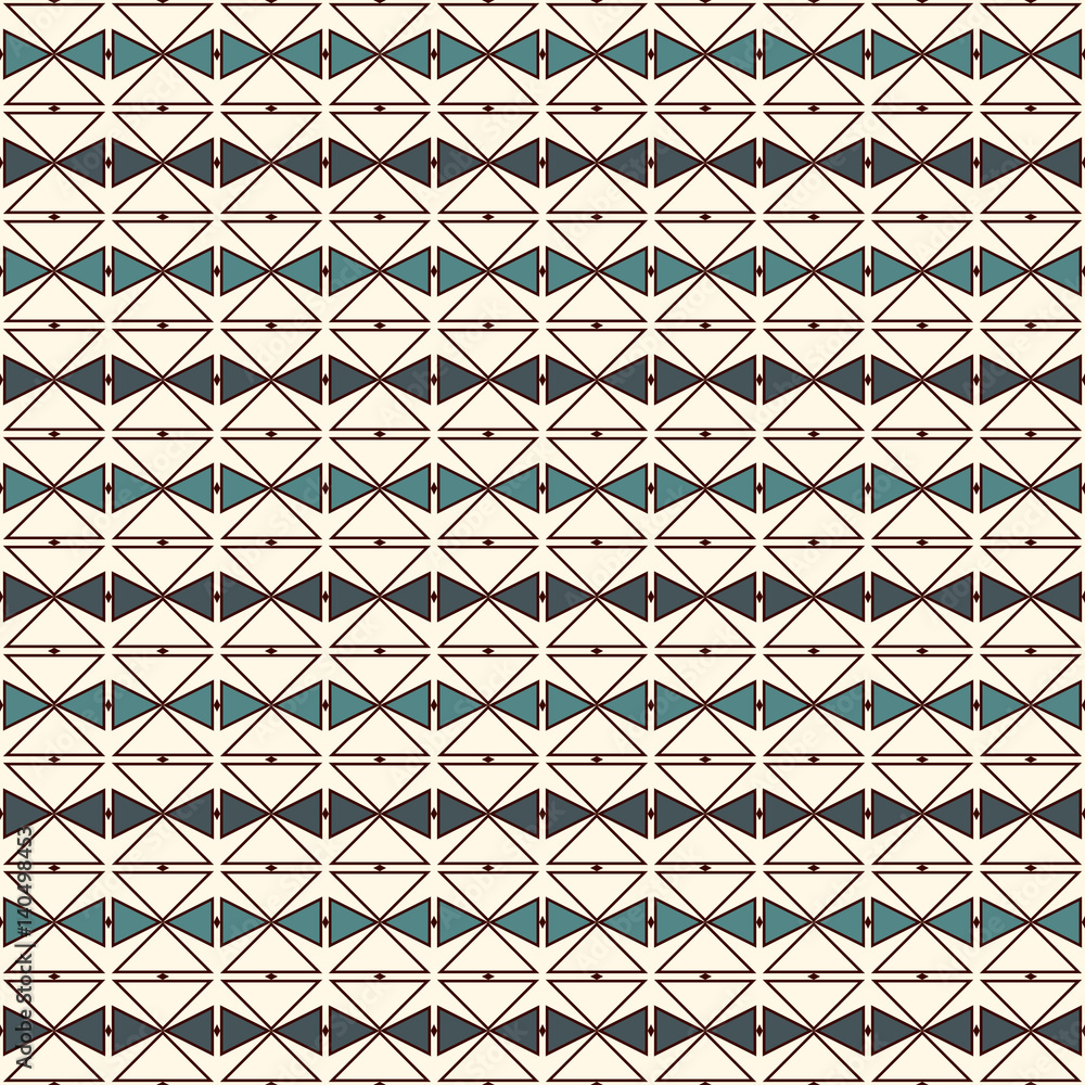 Repeated diamonds and lines background. Ethnic wallpaper. Seamless surface pattern design with rhombuses ornament. Repeated diamonds and lines background. Ethnic wallpaper. Seamless surface pattern design with rhombuses ornament.