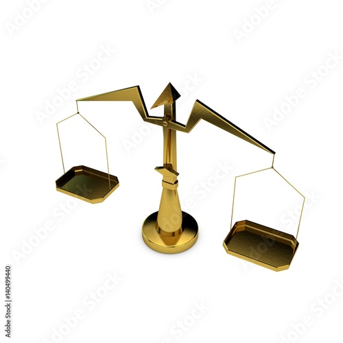 Golden Scales in form of ab...
