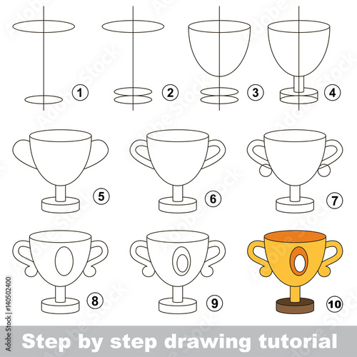 Drawing tutorial for preschool children.