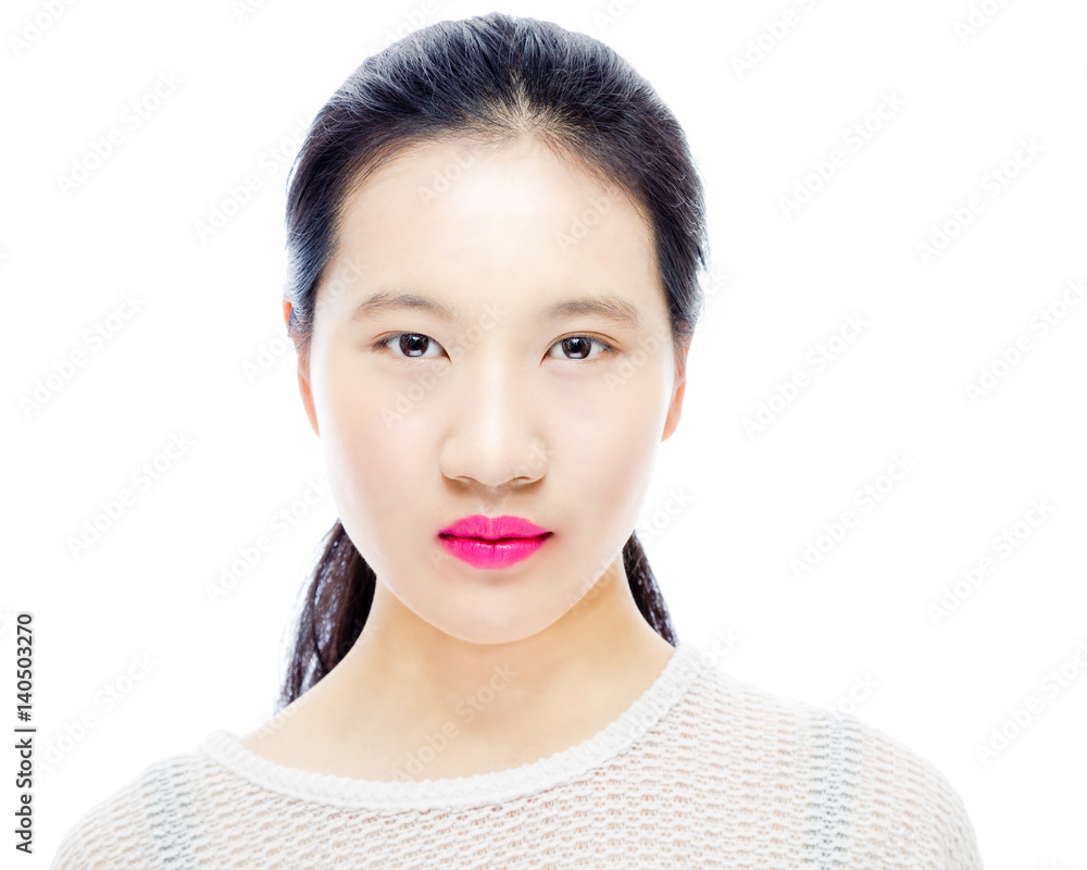 Beauty portrait of Chinese teenager Beauty portrait of Chinese teenager