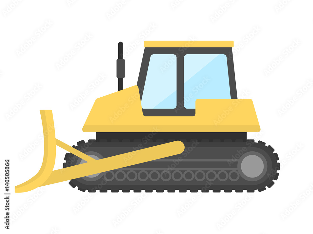 Fototapeta premium ブルドーザー