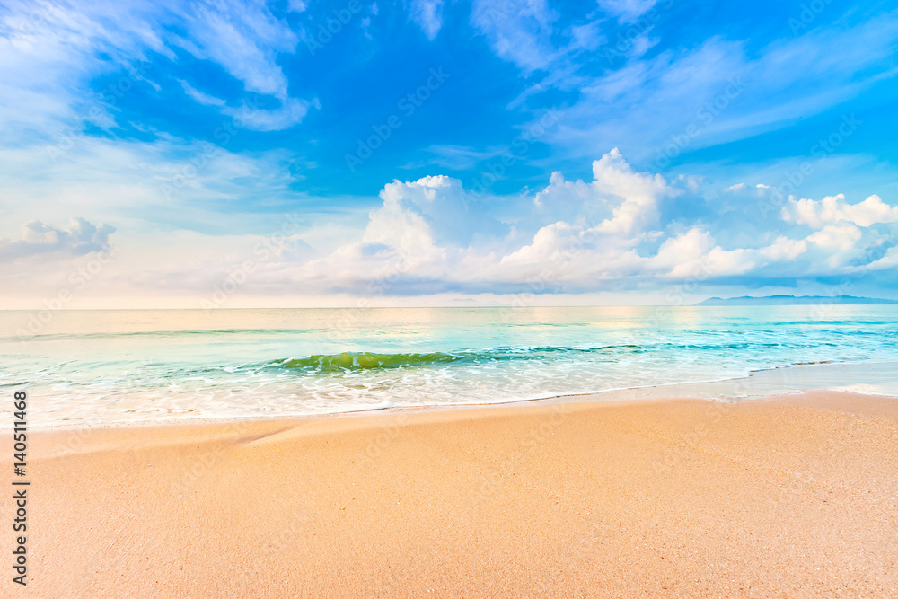 beautiful sunrise on the beach in summer relaxing time beautiful sunrise on the beach in summer relaxing time