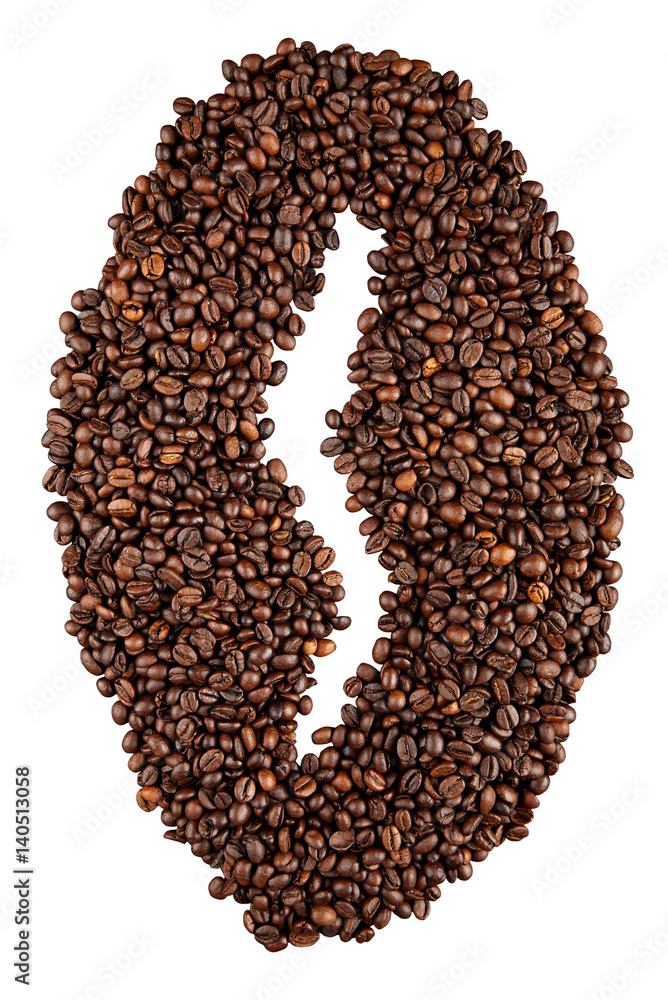 coffee beans as a symbol of one a saturated coffee beans as a symbol of one a saturated