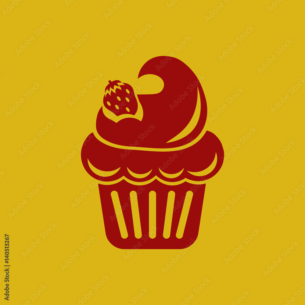 Strawberry Buttercream Frosting Cupcake Strawberry Buttercream Frosting Cupcake