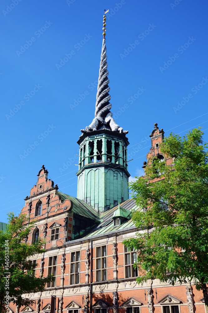 Alte Börse in Kopenhagen, Dänemark StockFoto Adobe Stock