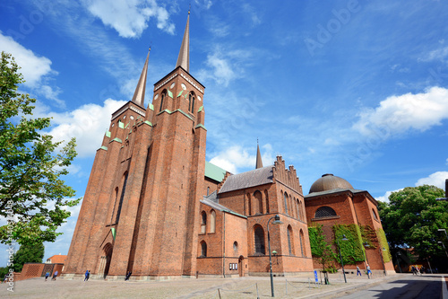 Dom von Roskilde auf Seeland in Dänemark  photo