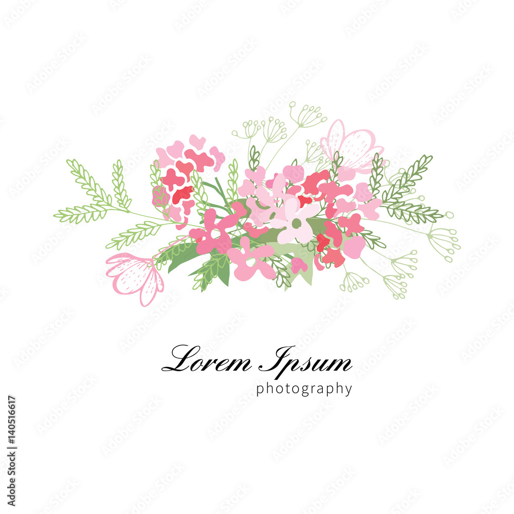 Summer flower composition Summer flower composition