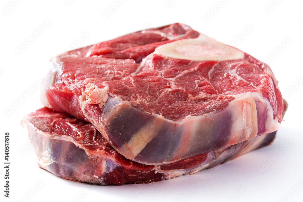 Raw meat isolated on white background
Raw meat isolated on white background