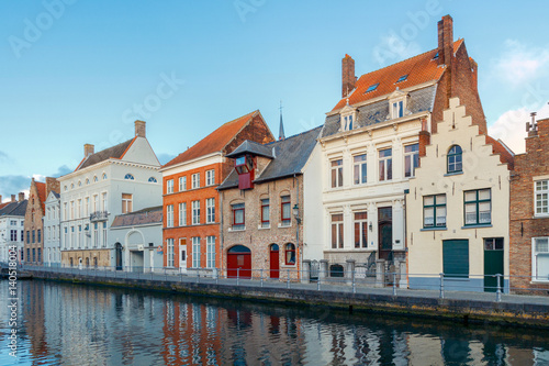 Bruges. The historical center of the city.