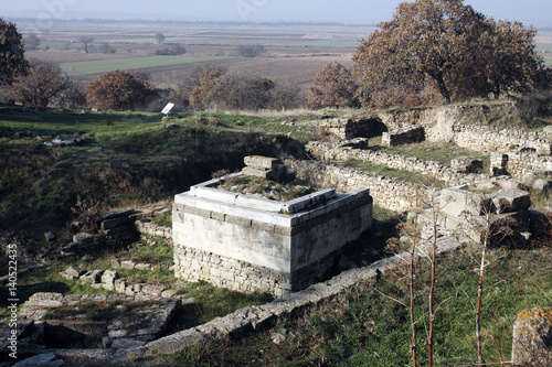 ruins of ancient Troy photo