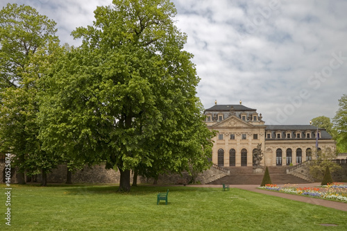 Wallpaper Mural Fulda,Germany – The beautiful park of a historic building in the background Torontodigital.ca