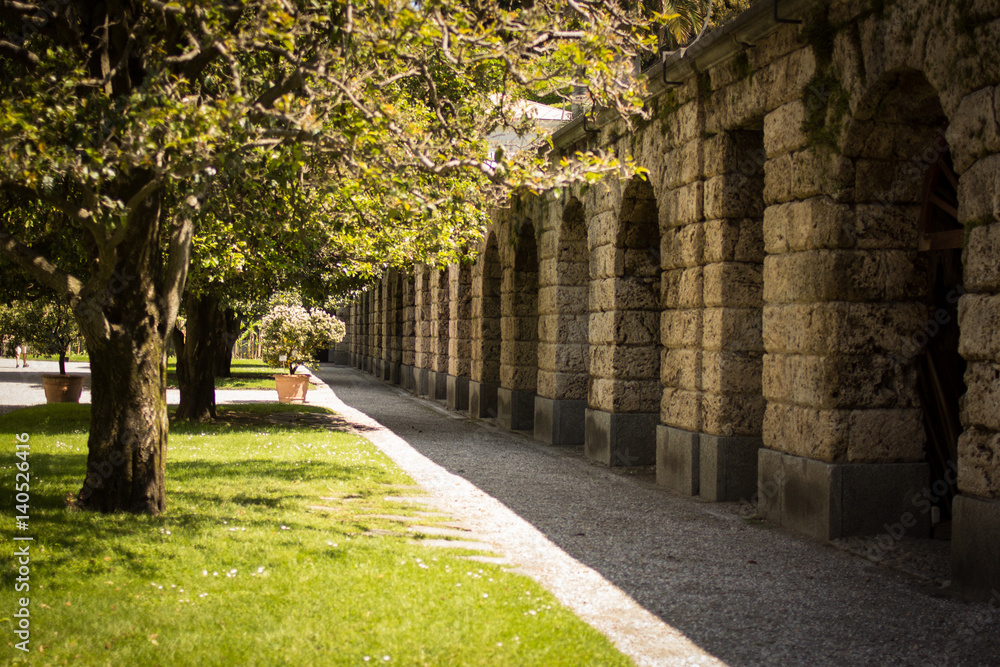 Villa Melzi Gardens at Como Lake, Italy Villa Melzi Gardens at Como Lake, Italy