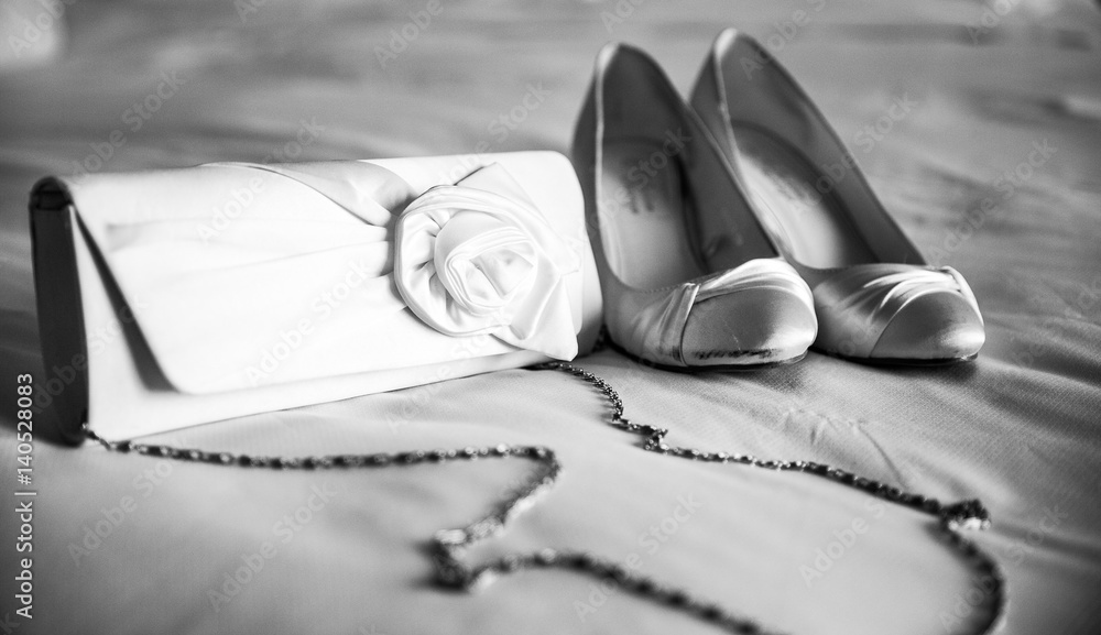 Naklejka premium flowers on my wedding day
