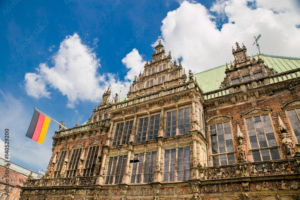 Fototapeta premium Beautiful Bremen in summer