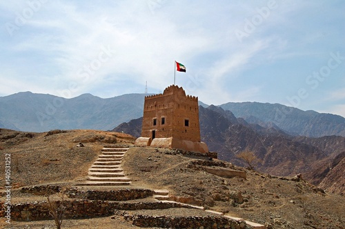 Amazing Al-Hayl Castle in the Hajar Mountains in the UAE