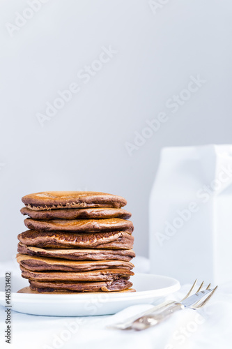 Wallpaper Mural American Chocolate pancakes Torontodigital.ca