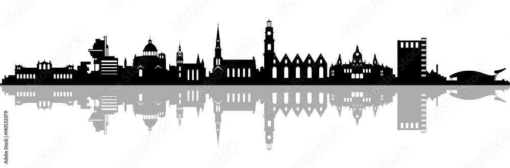 Obraz premium Skyline Hannover