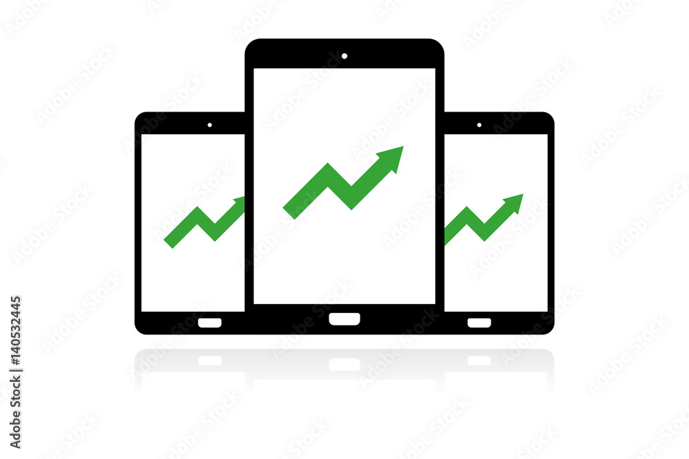 Tablet Banner - Börsenkurs steigt Tablet Banner - Börsenkurs steigt