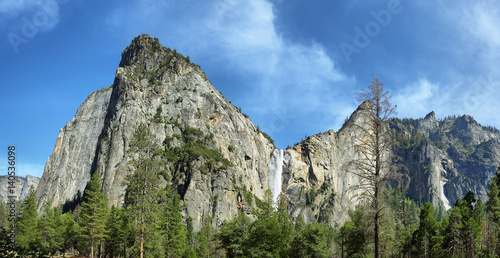 Bridalveil falls in Yosemite national Park