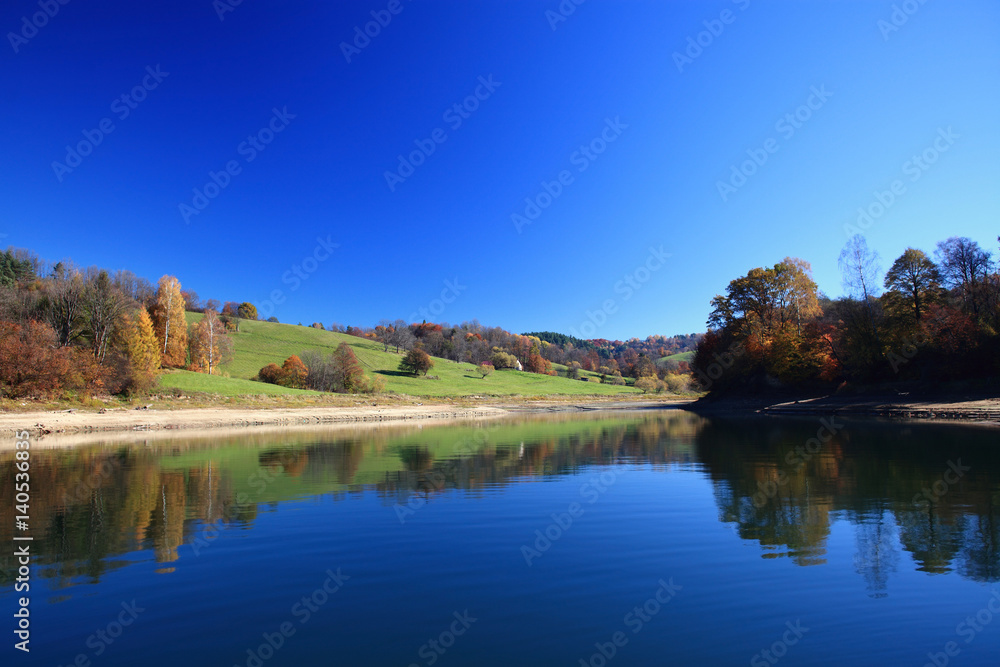 Solina Lake; Victorini Bay Solina Lake; Victorini Bay