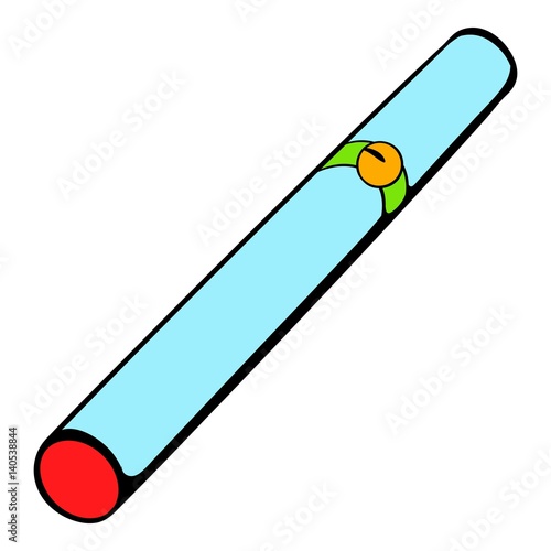 Electronic cigarette part icon cartoon