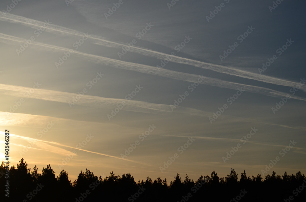 Fototapeta premium enchanting sunrise