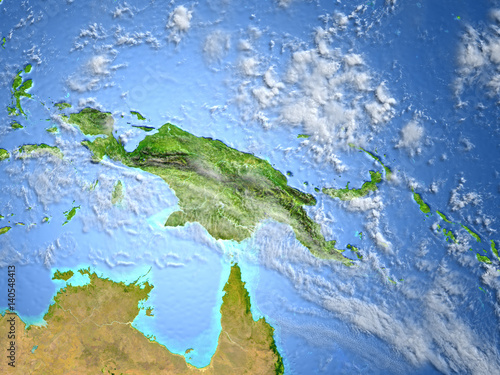 Papua on planet Earth