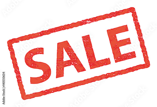 Stempel Sale, rot