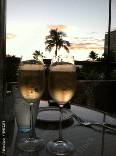 Champagne toast