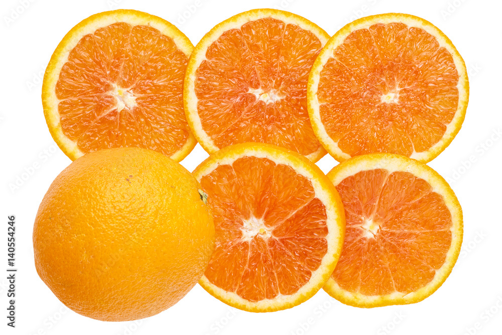 fresh orange slices background fresh orange slices background