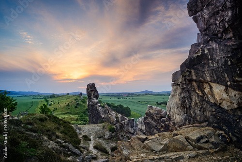 Die Teufelsmauer im Harz