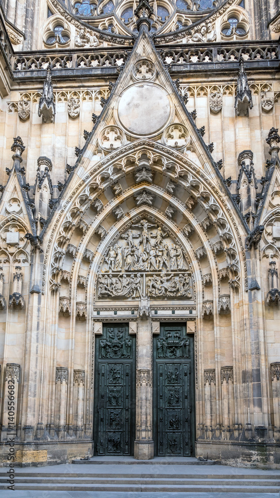 Doorway of the St Vitus Cathedral