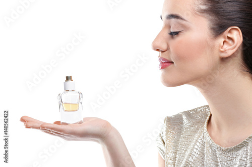 Beautiful young woman with ...