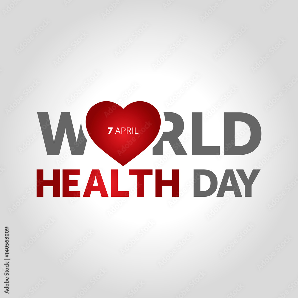 7 april world health day concept design vector illustration 7 april world health day concept design vector illustration