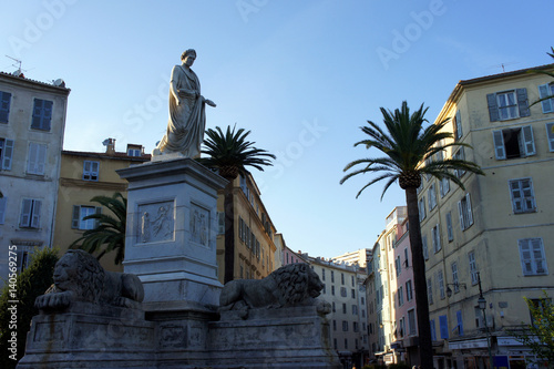 Monument to Napoleon Bonaparte.Ajaccio.Corsica. photo