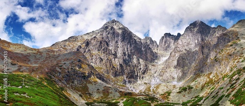 High Tatras mountains panorama (Cableway cables can be seen in full resolution) Slovakia