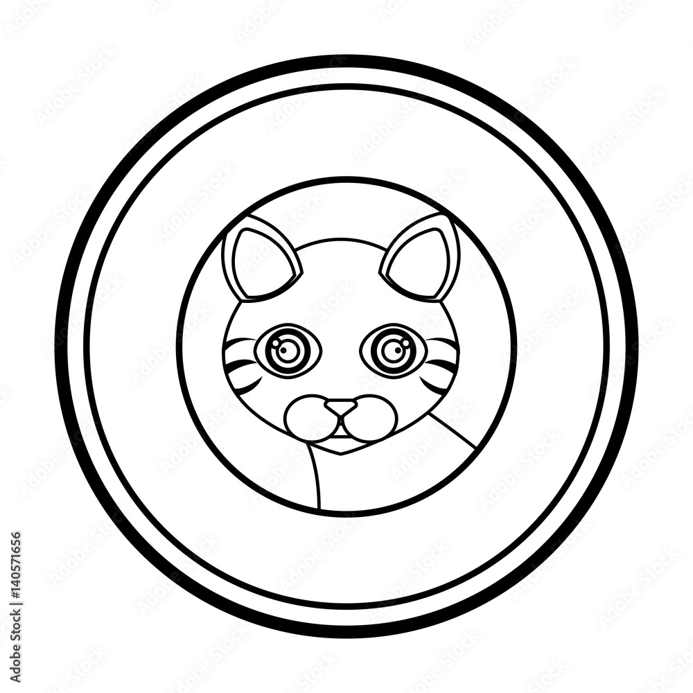 cute kitty mascot icon vector illustration design cute kitty mascot icon vector illustration design