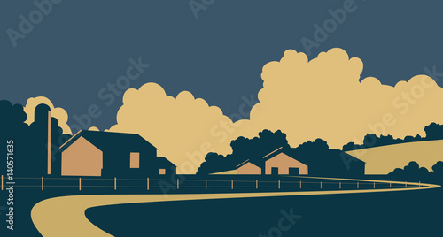 Country farm