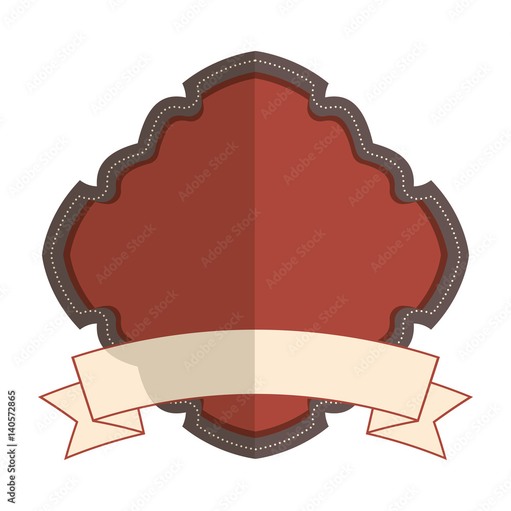 elegant frame with ribbon vector illustration design elegant frame with ribbon vector illustration design