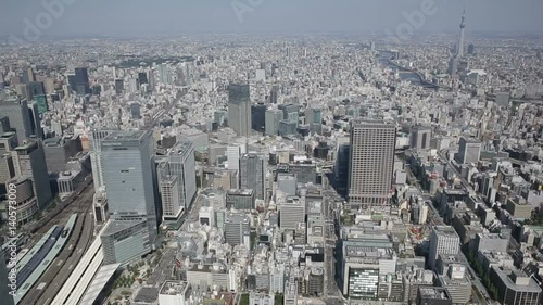 日本橋周辺上空／Aerial view photo