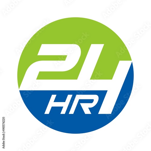 24 logo vector.