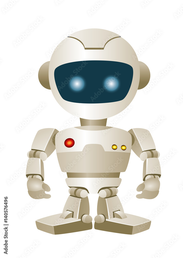 ロボット ロボットイラスト Aiロボット ロボキャラ Stock イラスト Adobe Stock